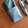 Size of Sunny twin glasses pocket drawstring pouch