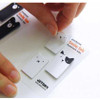 Smile sticky memo notes bookmark tabs - cat