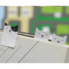 Smile sticky memo notes bookmark tabs - cat