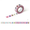 J - Livework Jam Jam alphabet A-N single deco masking tape