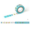 B - Livework Jam Jam alphabet A-N single deco masking tape