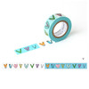 V - Livework Jam Jam alphabet O-Z single deco masking tape