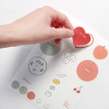 Usage Example Of Bonjour Hello Illustration Paper Sticker Set