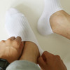 White - Dailylike Daily basic men no show socks