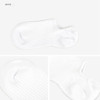 White - Dailylike Daily basic men no show socks