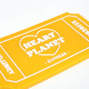 After The Rain Heart planet ticket travel luggage name tag