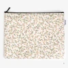 Large - Laminated cotton fabric zipper pouch - Citrus farm