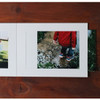 Detail of 4X6 photo frame card with envelope