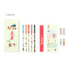 Pinocchio - World literature gift paper pencil case set