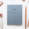 O-check Liste blue A6 size checklist notebook