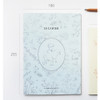 Size - O-check Le cahier little boy and girl large lined notebook