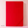 Real red - 2019 Simple dated daily large planner