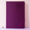 Indi purple - 2019 Simple dated daily large planner
