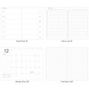 Composition - 2019 premium natural dated monthly planner 