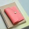 Sweet peach - Lovelyborn synthetic leather card case holder