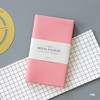 Pink - The Basic official slim undated weekly diary