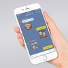 Naemi cute emoticon PVC sticker