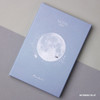 Morning blue - Moon rabbit hardcover undated weekly diary planner