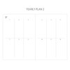 Yearly plan 2 - 2019 The third moon dated weekly diary planner