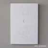 White - 2019 The third moon dated weekly diary planner