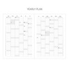 Yearly plan - 2019 The third moon dated weekly diary planner