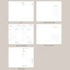 Composition - Une journee daily planner journal