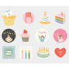 Dailylike Party polypropylene film sticker set