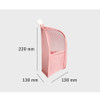 Size - ICONIC Travel standing zipper toiletry pouch bag 