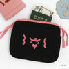 Rolly - ROMANE My rolly face cotton zipper pouch