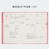 Weekly plan - 2019 Table talk A5 basic dated weekly planner