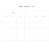 Yearly plan - 2019 Agenda small dated weekly planner