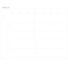 Monthly plan - The Meaningful time large dateless daily diary journal 