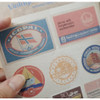 Paper Stickers - UNIVERSAL CONDITION Vintage color deco sticker