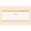 Cover - Creative spiral dateless weekly desk planner