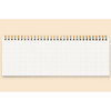 Grid memo - Creative spiral dateless weekly desk planner