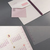 Detail of 2019 Spiral medium dated monthly second planner