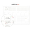 Weekly plan - 2019 Brilliant simple dated weekly planner