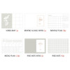 Composition of 2019 Brilliant simple dated weekly planner