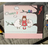 N.IVY 2019 Valerie studio childlike spiral desk calendar