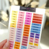 N.IVY Valerie studio schedule point text deco sticker set ver2