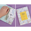 Detail of Rainbow dateless weekly diary planner