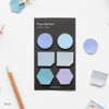 Blue - Small sticky note set for monthly and weekly plan