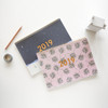 2019 Dual dated monthly desk planner scheduler