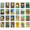 48 stickers - NACOO Vincent Van Gogh Label Sticker Pack