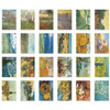 48 stickers - NACOO Vincent Van Gogh Label Sticker Pack