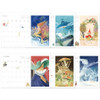 Monthly calendar - Indigo 2019 Fairy tales coloring desk calendar