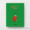Suitcase - gyou Go on a trip badge