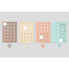 Pastel Color stickers - NACOO ABC Pastel Alphabet Sticker Pack
