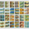 96 stickers - NACOO Vincent Van Gogh Mini Label Sticker Pack