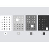 Gradation color stickers - NACOO ABC Pencil Alphabet Sticker Pack